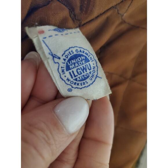 Vintage Corduroy Faux Fur Coat and suit industry UNION 1950,60s,70s? - Picture 8 of 13